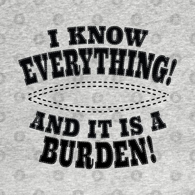 I Know Everything! And It Is A Burden! by Harlake